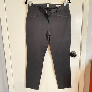 GAP Dark Gray Slim Fit Pants Skinny Ankle Size 8 P Office Style Brand New!